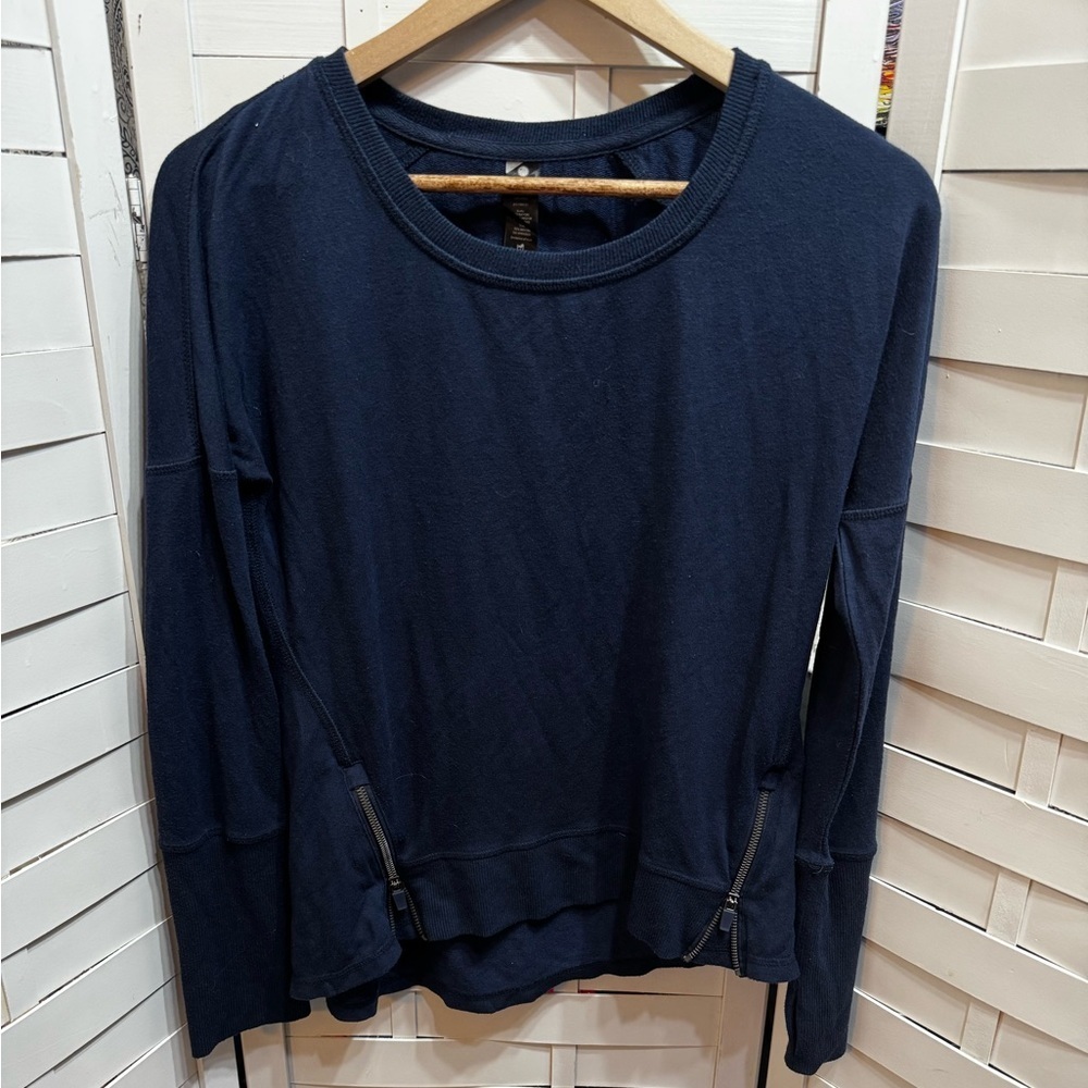 Yogalicious Navy Athletic Top